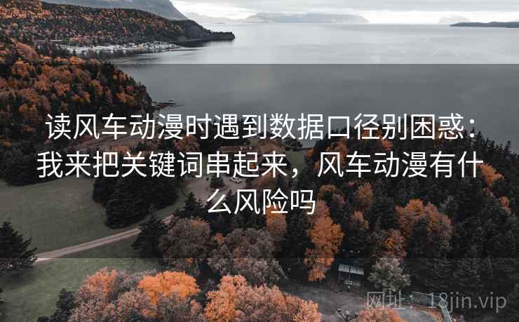 读风车动漫时遇到数据口径别困惑：我来把关键词串起来，风车动漫有什么风险吗